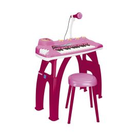 Organo electronico rosa con 25 teclas y luces Precio: 73.50000042. SKU: S2425007