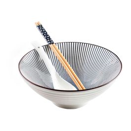 Ibili Hakata Set de Ramen - Cuenco y Cuchara de Porcelana, Palillos de Bambú - Aptos para Lavavajillas, Ideal para Sopa, Udon y Fideos Precio: 11.88999966. SKU: B18YGV3J3Y