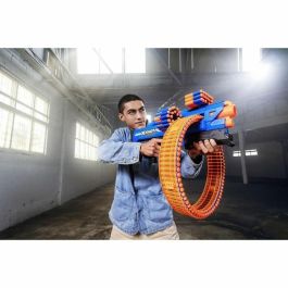 Zuru ZUR1714432311023 XSHOT Insanity Mad Mega Barrel - Blaster Giratorio con Cañón de 72 Dardos y Alcance de 27 Metros