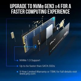 Pny Cs1030 M.2 Nvme 250 GB Pci Express 3.0 Pny Cs1030 M.2 Nvme 250 GB Pci Express 3.0