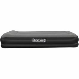 Bestway 671BU Colchón Hinchable Tritech Queen 2 plazas con bomba USB integrada, 2,03m x 1,52m x 36cm
