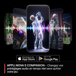Auriculares inalámbricos para juegos - STEELSERIES - Arctis Nova 5 - Blanco Auriculares inalámbricos para juegos - STEELSERIES - Arctis Nova 5 - Blanco