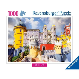 Ravensburger Puzzle de 1000 piezas Palacio Nacional de Pena, Portugal, Colección Highlight, 12001314, a partir de 14 años