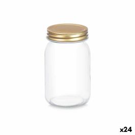 Tarro Vivalto CWDH03-8PK Transparente Dorado 500 ml (24 Unidades)