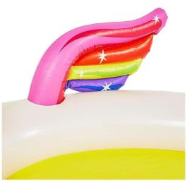 Piscina hinchable unicornio 272x193x104 cm