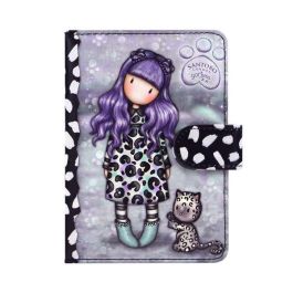 Set de Papelería Gorjuss Smitten kitten Morado Negro Blanco