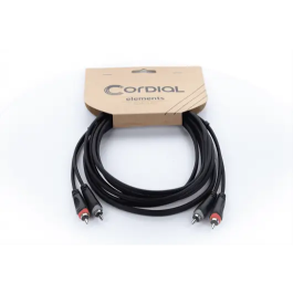 Cordial Cable De Audio Dual Rca/Rca 1 M