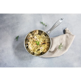 Cosy & Trendy COS5400586934815 Cacerola Acero Inoxidable Ø20 cm 2.7 L Apta Inducción