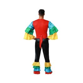 Disfraz Rumbero Hombre Adulto Rojo M-L Disfraz Rumbero Hombre Adulto Rojo M-L
