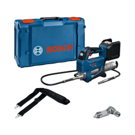 Bosch Professional GFP 18V-10 Pistola Engrasadora Inalámbrica 18V 10000 PSI 320 g/min con Acoplamiento 90° y Correa para Hombro Precio: 433.2526. SKU: B1FQ5SJDGY