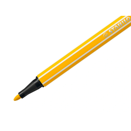 Stabilo Rotulador Pen 68 Acuarelable Amarillo Limón Punta Gruesa 1mm