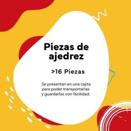 Cayro Piezas de Ajedrez Accesorios en Caja de Plástico 19x10x6 cm
