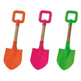 AVC - Pala de Playa para Niños, Mango de Madera 35 cm, Hecha de Plástico, para +10 Meses, Modelos Surtidos (Idiomas: ES, EN, FR, PT, IT, DE) Precio: 2.59000016. SKU: S2405276