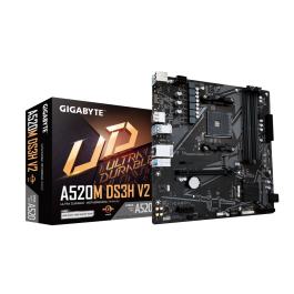 Gigabyte Placa Base A520M DS3H V2 Socket AM4 Micro ATX, DDR4, PCIe 3.0, M.2 NVMe, HDMI 2.1, LAN GbE, Smart Fan 5 - 9MA52M3H2-00-11 Precio: 67.99000043. SKU: B1FZ6D3SVM