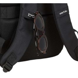 Mochila para Portátil Safta 14,1'' Negro 28 x 42 x 16 cm