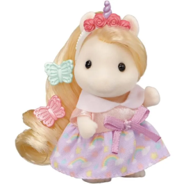 Sylvanian Families La Peluquería de Ponis con Accesorios para Peinar y Mascarilla