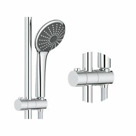 Grohe 26403001 Válvula Termostática Columna Ducha Vitulio Joy 260, Ahorro 50% Agua/Energía, Ducha 3 Chorros