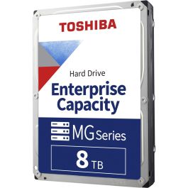 Toshiba MG08-D Disco Duro Interno 8TB Enterprise Capacity 7200 RPM 256MB Cache SATA III 3.5" para PC