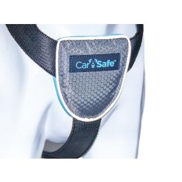 Company Of Animals Arnés de Viaje para Perro Carsafe Negro XS - Seguridad en Coche, Acolchado, Reflectante, Resistente - Cuello 34cm, Cintura 40-52cm