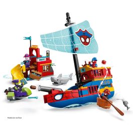Lego Juego de Construccion Barco Pirata del Equipo Spidey, Edad Mínima 36 Meses