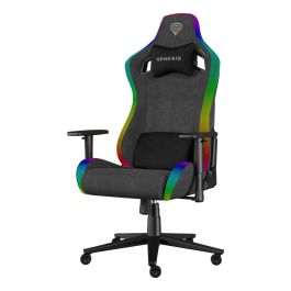 Genesis NFG-2246 Silla Gaming PC Ergonómica con RGB, Reposacabezas y Lumbar, Tejido Transpirable Gris, Ajustable, 150kg Genesis NFG-2246 Silla Gaming PC Ergonómica con RGB, Reposacabezas y Lumbar, Tejido Transpirable Gris, Ajustable, 150kg