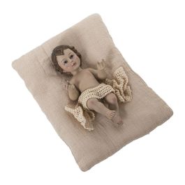 Figura Decorativa Alexandra House Living Beige Plástico Niño Jesús 10 x 13 x 19 cm Cojín Precio: 33.59000051. SKU: B1JXKXRRBG