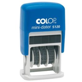 Colop Sello Printer S120 4 mm Fecha Español Azul-Negro Precio: 6.50000021. SKU: B15T37RQQH