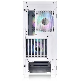 Thermaltake S250 TG ARGB Snow White - Caja PC Midi Tower ATX/EATX, Panel de Vidrio Templado, Blanco