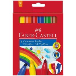 Rotulador Faber Connector Pens Jumbo Caja De 6 (Set de 10) Precio: 33.68999975. SKU: B1DVMNPKSN