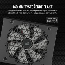 Corsair Rm1000X Fuente Alimentación PC 1000W 80 PLUS Gold Modular ATX 3.0 de Alto Rendimiento para Gaming