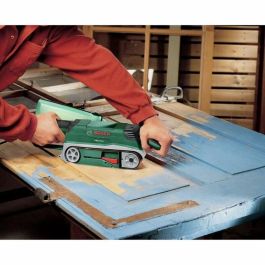 Bosch PBS 75 A Lijadora de banda 710W, Superficie de lijado 76x165 mm, Correa 75x533 mm, Velocidad 350 m/min