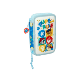 Plumier Doble The Paw Patrol Pups rule Azul 12.5 x 19.5 x 4 cm 28 piezas Precio: 11.88999966. SKU: B12H7HFHC5
