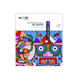 Carioca Lápices Pastel al Óleo, Caja de 24 Unidades, Colores Surtidos, Estuche de Cartón Precio: 10.50000006. SKU: B14V95HDWV