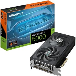 Gigabyte 9VN5060EO-00-G10 Tarjeta Gráfica GeForce RTX 5060 Eagle OC 8GB GDDR7 Blackwell para Gaming y Creación