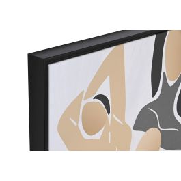 DKD Home Decor Cuadro Multicolor 63 x 93 x 4.5 cm (2 Unidades)
