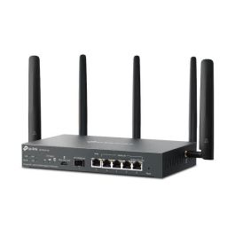 Router VPN 4G TP-Link Omada ER706W-4G/ WiFi 6/ 3000Mbps/ 2.4GHz 5GHz/ 5 Antenas/ WiFi 802.1Q Router VPN 4G TP-Link Omada ER706W-4G/ WiFi 6/ 3000Mbps/ 2.4GHz 5GHz/ 5 Antenas/ WiFi 802.1Q