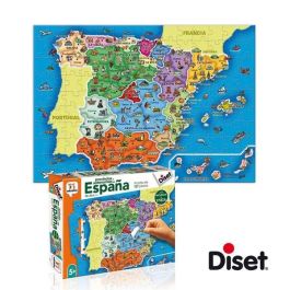 Diset Puzzle Educativo Provincias de España 137 Piezas