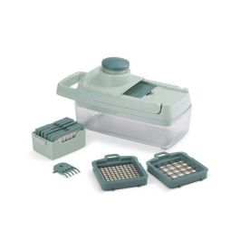 Livoo MEN435 Mandolina multifunción de cocina, 8 cuchillas de acero inoxidable, bandeja recolectora de 1,5 L para corte seguro Precio: 32.49999984. SKU: B15DQNX2AL