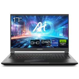 GIGABYTE 17X AZF-B5ES665SP Intel® Core™ i9 i9-13900HX Portátil 43,9 cm (17.3") Quad HD 32 GB DDR5-SDRAM 2 TB SSD NVIDIA GeForce RTX 4090 Wi-Fi 6E (802.11ax) Windows 11 Pro Negro