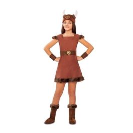 Disfraz vikinga odin sombrero, vestido, cinturón, muñequeras y cubrebotas talla 7-9 y Precio: 10.89. SKU: B15JHVTXTK