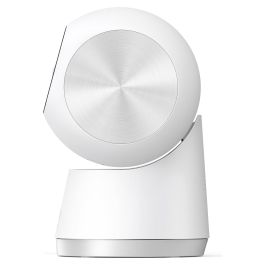 Eufy Indoor Cam S350 Cámara de Seguridad Doble 4K UHD con Zoom 8x, PTZ 360°, IA para Personas y Mascotas, Wi-Fi Doble Banda, Interior, Inalámbrica, Escritorio, Negro/Blanco