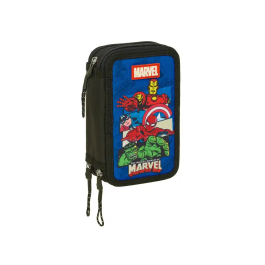 Safta Plumier Escolar Triple Cremallera 37 Piezas Avengers 195x125x55 mm Precio: 26.49999946. SKU: B1BAH67AK5