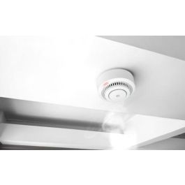 Garza 401345C Detector de Humos Smart Wifi con Alarma en Tiempo Real y Fácil Instalación
