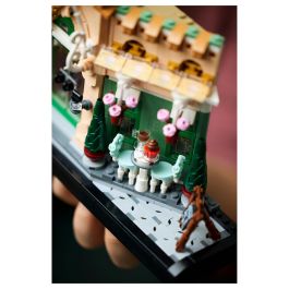 LEGO 10362 Cafetería Francesa: Decoración de Estantería Parisina Set para Adultos