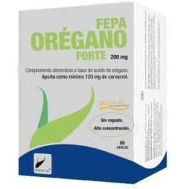 Fepa Oregano Forte 200mg 60 Perlas con Aceite Esencial de Orégano y Carvacrol 60-80% Sin Regusto Precio: 24.5899995. SKU: B16HLSYZ7H