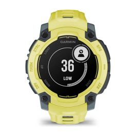Garmin Instinct E Reloj Inteligente Deportivo GPS, 45 mm, Pantalla MIP 0.9", 16 Días Batería, 10 ATM, Twilight/Electric Lime, Seguimiento Actividad y Frecuencia Cardíaca