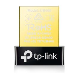 TP-Link Adaptador Bluetooth USB 4.0 UB400, Compatible con Windows XP-11, Negro