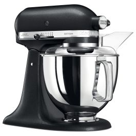 Kitchenaid Robot de Cocina Artisan 5KSM175 PS EBK Hierro Fundido 4.8L con Accesorios