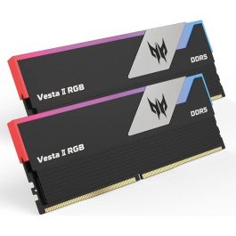ACER Predator VESTA2-32GB-6000-1R8-V1 Black Heatsink 16GB 1R*8 PC5 6000 CL30-38-38-76 Precio: 132.49999972. SKU: B1HKTC9WC3