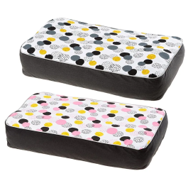 Ferplast Freddy 95 Cama Cojín para Perro Gato Rosa Gris 95 x 60 x 11 cm Precio: 53.69000021. SKU: B1364LTM62